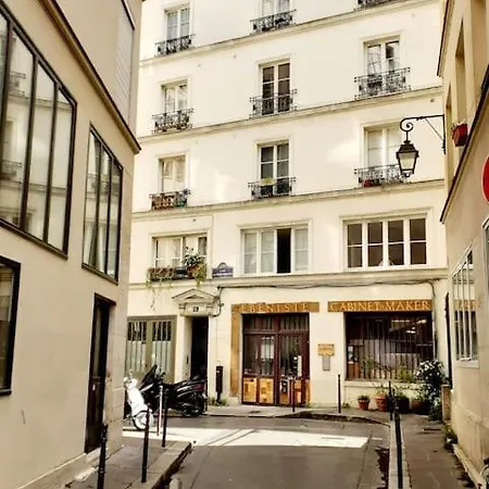 De 3 P, Baroque Et Vues Sur Toits Du Marais Appartamento Parigi