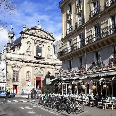 De 3 P, Baroque Et Vues Sur Toits Du Marais Appartamento Parigi